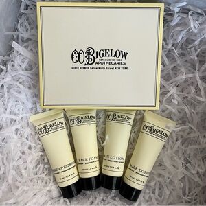 C.O. Bigelow Skincare Set Face Foam, Make-up Remover, Skin Lotion, Milk Lotion